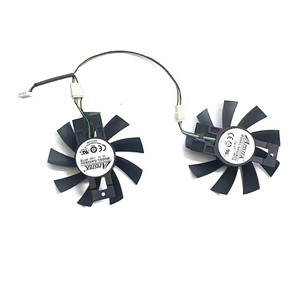 ใหม่พัดลม GPU <span class=keywords><strong>570</strong></span> RX580 GA92B2U 4PIN 85มม. สำหรับ dataland <span class=keywords><strong>RX</strong></span> 560 <span class=keywords><strong>XT</strong></span> RX570 <span class=keywords><strong>RX</strong></span> 580 PowerColor Radeon Reed draak <span class=keywords><strong>RX</strong></span> <span class=keywords><strong>570</strong></span> - Product Image 3