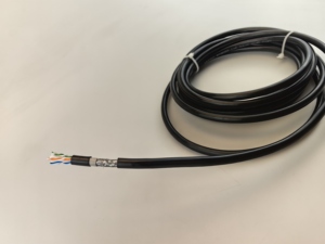 SF/UTP Cat6 23 AWG CCA PE Cách Nhiệt PVC + PE đôi áo khoác với thạch Chất lượng cao ngoài trời UV chống thấm nước - Product Image 3