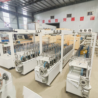 Machine d'enrobage de profilés en bois, machine d'enrobage de profilés en aluminium, machine de revêtement PUR pour cadres de portes et fenêtres