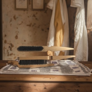 <span class=keywords><strong>Brosse</strong></span> à <span class=keywords><strong>cheveux</strong></span> rectangulaire personnalisée Ultimate Edge en <span class=keywords><strong>poils</strong></span> <span class=keywords><strong>de</strong></span> sanglier, manche long en bois naturel, <span class=keywords><strong>poils</strong></span> <span class=keywords><strong>de</strong></span> sanglier purs, pour coiffure, non jetable - Product Image 2