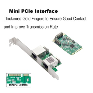 Tarjeta de Red LAN Gigabit Interna con Cable Mini PCIe de 1 Puerto para Servidor y Escritorio, 1000m Nic, en Oferta - Product Image 4