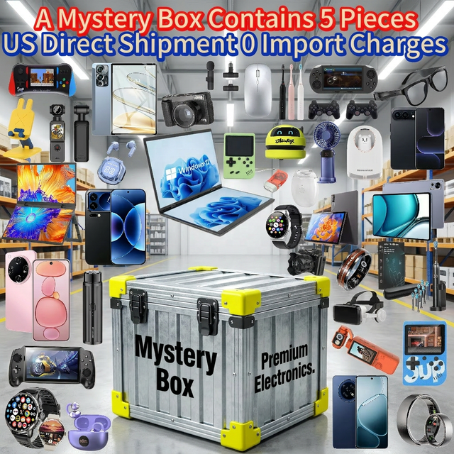 Include 5 Pieces Mistery Box Electronics Surprise With Random Smart Phone Smartwatch Earphone Drone Action Cam Lucky Gift