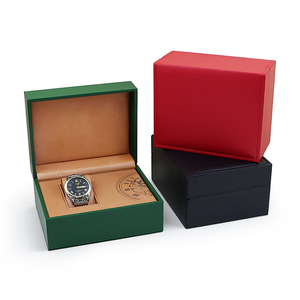Hộp đựng đồng hồ bằng da PU cao cấp, Hộp quà tặng đồng hồ tinh tế, Hộp đựng đồng hồ cơ màu trơn, Hộp đựng đồng hồ hình vuông, Hộp đựng đồ - Product Image 3