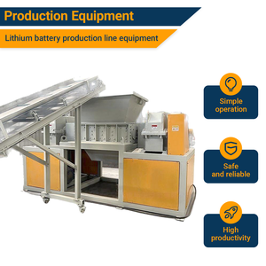 Usine professionnelle Piles au lithium usagées Ligne de recyclage et de traitement de l'environnement Pipelines spéciales - Product Image 5