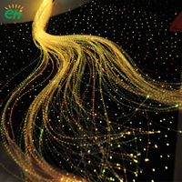 Kit d'arbre en fibre optique scintillante RGB, moteur LED 27W + 1000 fibres optiques scintillantes de 5 m et 0,75 mm pour la décoration commerciale de Noël et des fêtes