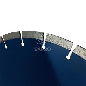 14 İnç 350mm Lazer Kaynaklı Düz Segmentli Elmas Islak/Kuru Kullanımlı Testere Bıçağı Genel Amaçlı Kesim İçin Taş, Asfalt, Beton Dahil - Product Image 3