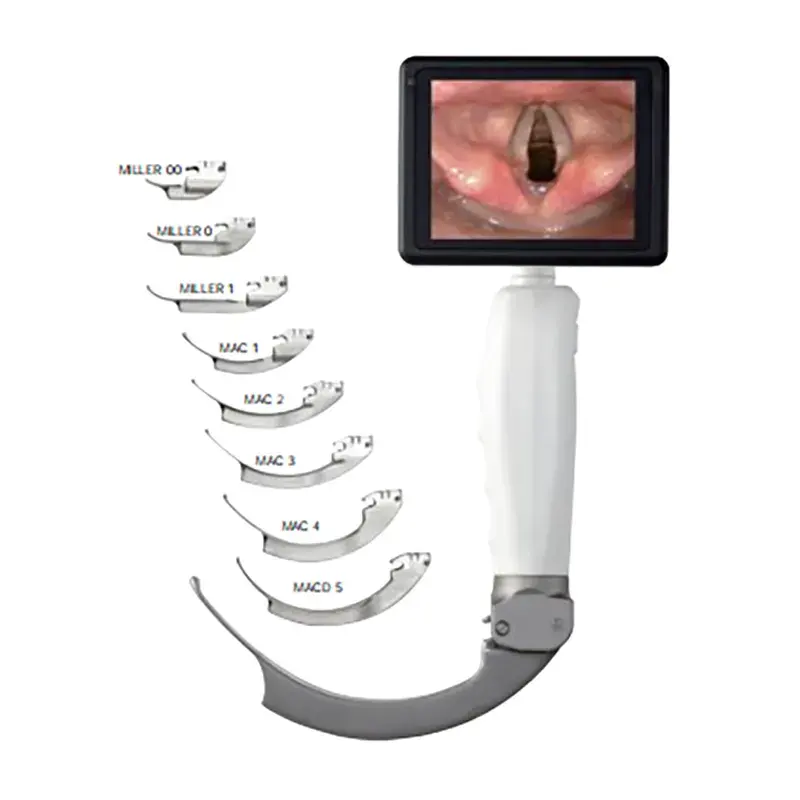 3.5 Inch 4 Inch Medische Hd Anesthesievideo-Laryngoscoop Met Hoge Resolutie Voor Intubatie Endoscoop Chirurgische Instruenten