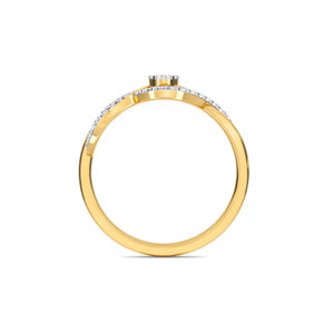 Magnifique bague de fiançailles solitaire en diamant de laboratoire pour femme, conçue avec une élégance captivante et un éclat radieux pour toujours - Product Image 5