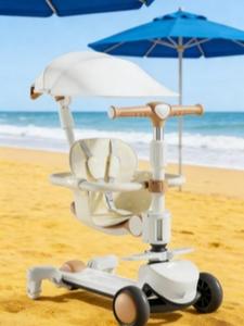 Trottinette pour enfants à plateau extra large avec hauteur réglable et fonction lumineuse, 3 roues pour enfants et tout-petits <span class=keywords><strong>de</strong></span> 3 à 6 ans - Product Image 4
