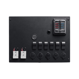 Hộp điều khiển nguồn DC 12V, bảng điều khiển công tắc, có cầu chì, phích cắm, dành cho xe 4WD 4X4 - Product Image 1