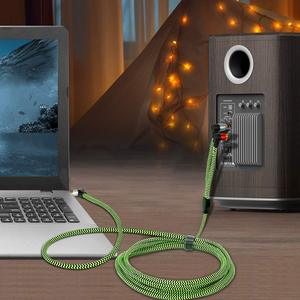 3,5mm bis 2 Cinch-Audio kabel 3 Fuß, AUX-Adapter, Stereo-Splitter kabel für Smartphones, Lautsprecher, Tablet, HDTV, MP3-Player - Product Image 6