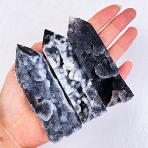 Oltre 10 Anni di Esperienza, Nuovo Prodotto all'Ingrosso, Cristalli Durzy di Alta Qualità, Torre di Sphalerite per Meditazione - Product Image 1