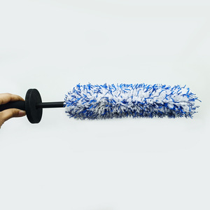 Car Wash <b>Brush</b> Plush Microfiber 43cm Long <b>Wheel</b> Rim Cleaning Tool For Auto Detailing - Product Image 1