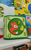 Jouets éducatifs Montessori en feutre, tableau d'activités silencieux pour les tout-petits, enfants, tableau sensoriel pour garçons et filles