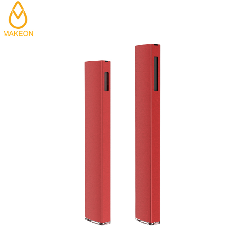 Makeon D8 bar disposable vape pen 0.5ml ceramic coil cartridge custom logo packaging atomizer with usb port
