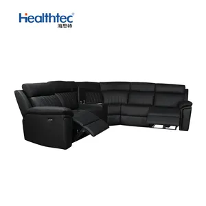 New Design Living Room Home Furniture Corner Recliner Reclining Electric Sofa Sectionals Leather Sofa Set