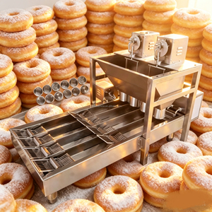 Ligne de production automatique professionnelle de beignets, mouleuse de beignets de taille standard à vendre - Product Image 2