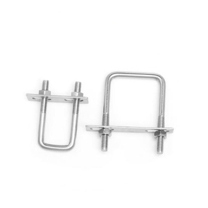Boulon en U en acier inoxydable 304 de haute qualité avec 2 écrous, collier de serrage en U pour tuyau M6 M8 M10 M12 - Product Image 2