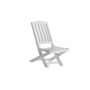 Maison de poupée chaise pliable 1:12 meubles miniatures salon chaise de plage chaise longue accessoires pour poupée décorer - Product Image 1