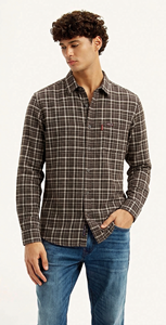 Camisa de Algodón Oxford a Cuadros para Hombre, Corte Slim Fit, Casual y Formal, Manga Larga, Calidad de Exportación, Proveedor al por Mayor - Product Image 3