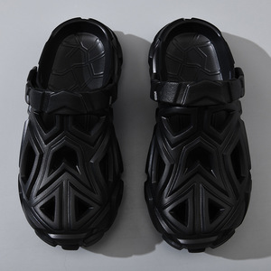 Guru Men's <b>Clogs</b> EVA Breathable Hollow Thick Sole Anti Odor Non Slip Height Increasing Summer Sandals - Product Image 4