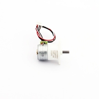 Moteur pas à pas à aimant permanent QQ Motor SM1562GB10, 2 phases, 4 fils, 50 Ohm, DC 5.0V 12V, avec boîte de vitesses et axe de sortie à vis M3