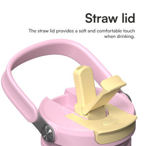 Hong Ling, venta al <span class=keywords><strong>por</strong></span> <span class=keywords><strong>mayor</strong></span>, <span class=keywords><strong>de</strong></span> acero inoxidable 18/8 Ventosas <span class=keywords><strong>de</strong></span> vacío, vaso <span class=keywords><strong>de</strong></span> boca ancha con aislamiento térmico <span class=keywords><strong>de</strong></span> doble pared con mango <span class=keywords><strong>de</strong></span> elevación - Product Image 3