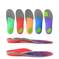 Semelle orthopédique de haute performance pour pieds plats sévères, avec soutien de la voûte plantaire, en PU, pour une correction orthopédique