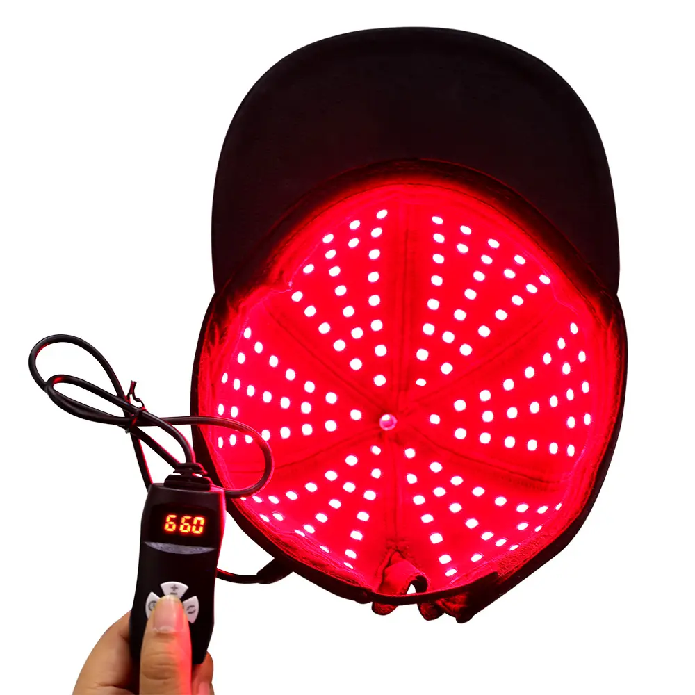 2024 Hot Sale hat device 660nm 850nm led red light therapy hat helmet