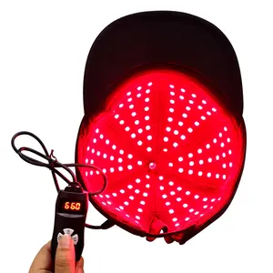 2024 dispositif de chapeau de Offre Spéciale 660nm 850nm led casque de chapeau de thérapie par la lumière rouge