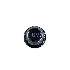 Cache-prise allume-cigare Audi 12V chromé rond en plastique 4H0919311 - Product Image 3
