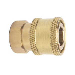 <b>Copper</b> Quick Connector 1/4 In For Car Wash High Pressure <b>Washer</b> Adapter Durable Industrial Design - Product Image 2