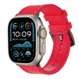 Modèles applicables pour Apple <span class=keywords><strong>Suunto</strong></span> Big Sea FKM Bracelet de montre à oreille détachable rapide Factory Spot dans les tailles 18 19 21 20 22 24 mm - Product Image 4