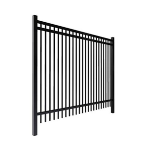 Paneles de Acero Planos para Cercas, Diseño de Rejilla, Venta Directa de Fábrica, Paneles de Acero y Metal con Base Plana para Piscinas, Cercas de Jardín de Hierro y Aluminio para Exteriores - Product Image 2
