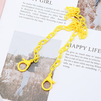 25 fermoirs à homard en plastique coloré de 35 mm, porte-clés, boucle en forme de lampe, crochet à pression pour la fabrication de bijoux en DIY, vente en gros