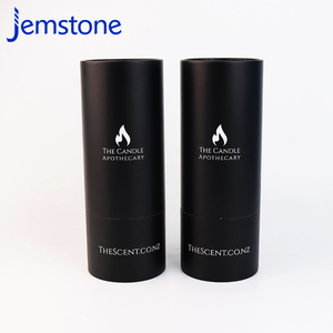 กล่องทรงกระบอกสำหรับบรรจุภัณฑ์น้ำหอมแบบเป็นมิตรต่อสิ่งแวดล้อม ทำจากกระดาษแข็งสีดำ - Product Image 6