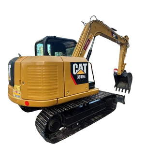 Excavadora Caterpillar original japonesa de buena eficiencia de trabajo excavadora Cat307E2 Cat307d usada - Product Image 1