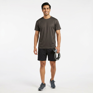 Unisex Plain Blank Mens Running <b>Tshirts</b> Training Gym Workout Sport T-shirt Custom Printing Logo 100 <b>Polyester</b> T Shirt - Product Image 1