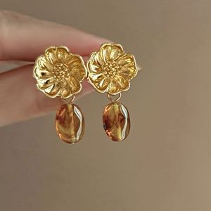 65 styles de boucles d'oreilles pendantes en argent sterling de haute qualité, géométriques irrégulières, nouvelle mode, plaquées or/argent vintage, quartz, pour femmes - Product Image 2