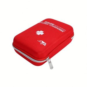Trousse de premiers secours légère en EVA rouge, étanche, portable, grande capacité, sac d'urgence pour la maison et l'extérieur, personnalisable - Product Image 4