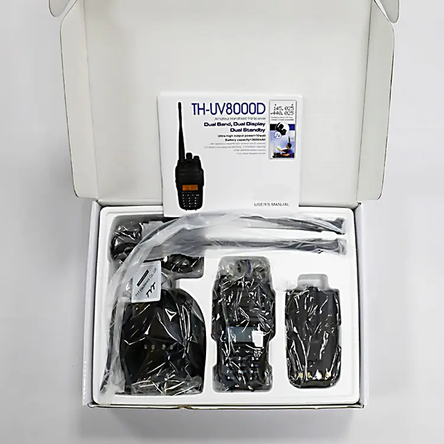 Handheld TYT TH-UV8000D Walkie Talkie Wireless China Two Way Ham Radio Transceiver 10 km