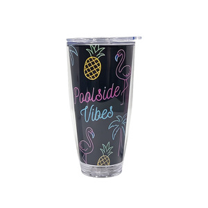Nuevo Vaso de 24oz con Luz LED, Doble Capa, Tipo Pajita, Antiderrames, con Tapa, para Hombres, Fiestas y Eventos Festivos, Diseño Creativo - Product Image 6
