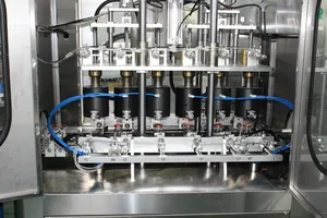 Machine automatique de remplissage et de capsulage sous vide de miel de pot de bouteille en verre sous vide