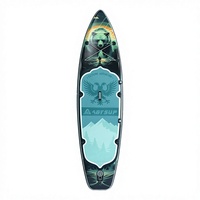 Planche à pagaie gonflable en EVA/PVC pour eaux calmes, modèle Sup1094, longueur allongée 350-380 cm, unisexe
