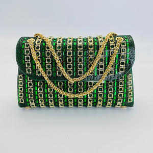 Sacs à main de luxe pour femmes, sacs de soirée, sacs à bandoulière carrés de petite taille, sacs à main pour femmes avec chaîne - Product Image 4