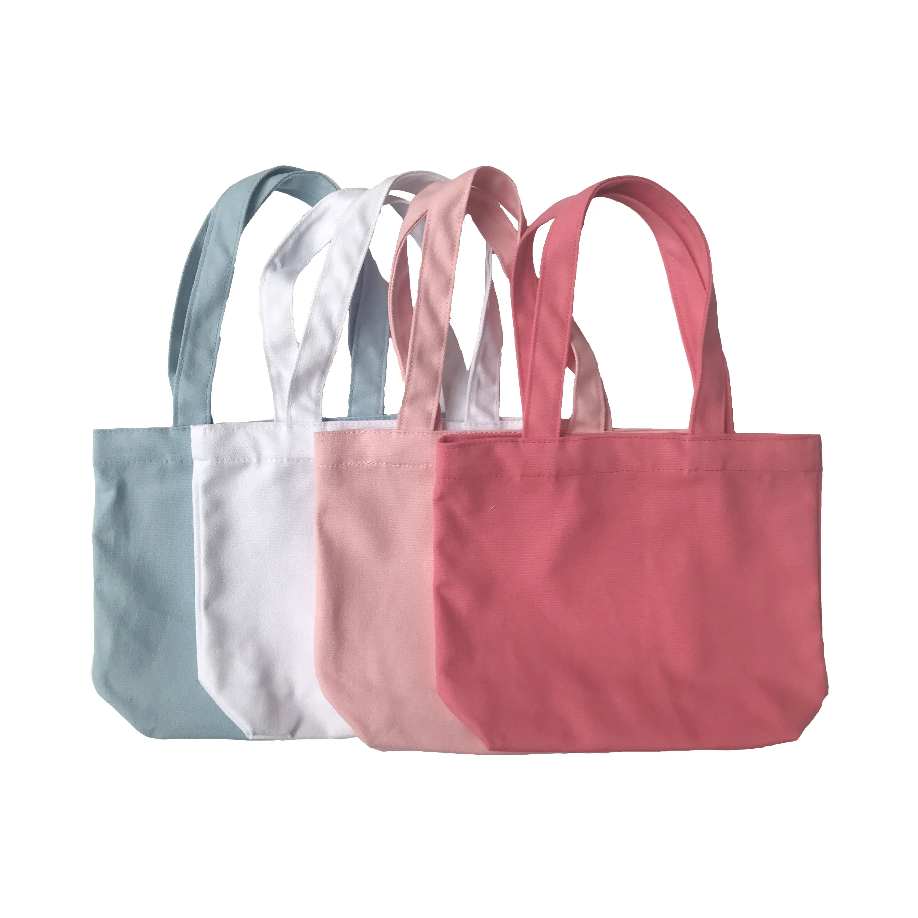 핫 잘 팔리는 재활용 식료품 빈 면 canvas tote bags manufacture various 색 available