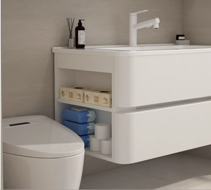 <span class=keywords><strong>อ่าง</strong></span>ล้างหน้าไม้อัดประหยัดพื้นที่เฟอร์นิเจอร์ห้องน้ำไม้สไตล์โมเดิร์น - Product Image 6