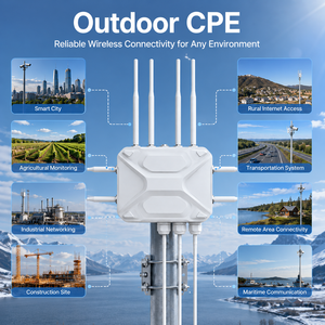 Router Industrial 5G CPE para Exteriores WiFi6 AX3000 OEM/ODM, Alimentado por POE, Compatible con Protocolos OpenWrt y Modbus para IoT Remoto - Product Image 6