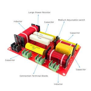 250W Grote Power Treble Mid-Range Basluidspreker Optionele Frequentieverdeler Hifi Audio Crossover 3 Way Weah 3005 - Product Image 4