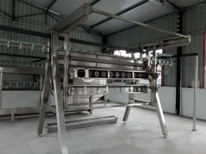 300-1000BPH Mobile Compact Poultry Chicken And Bird Slaughtering Production Line Chicken Slaughterhouse